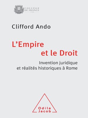 cover image of L' Empire et le Droit